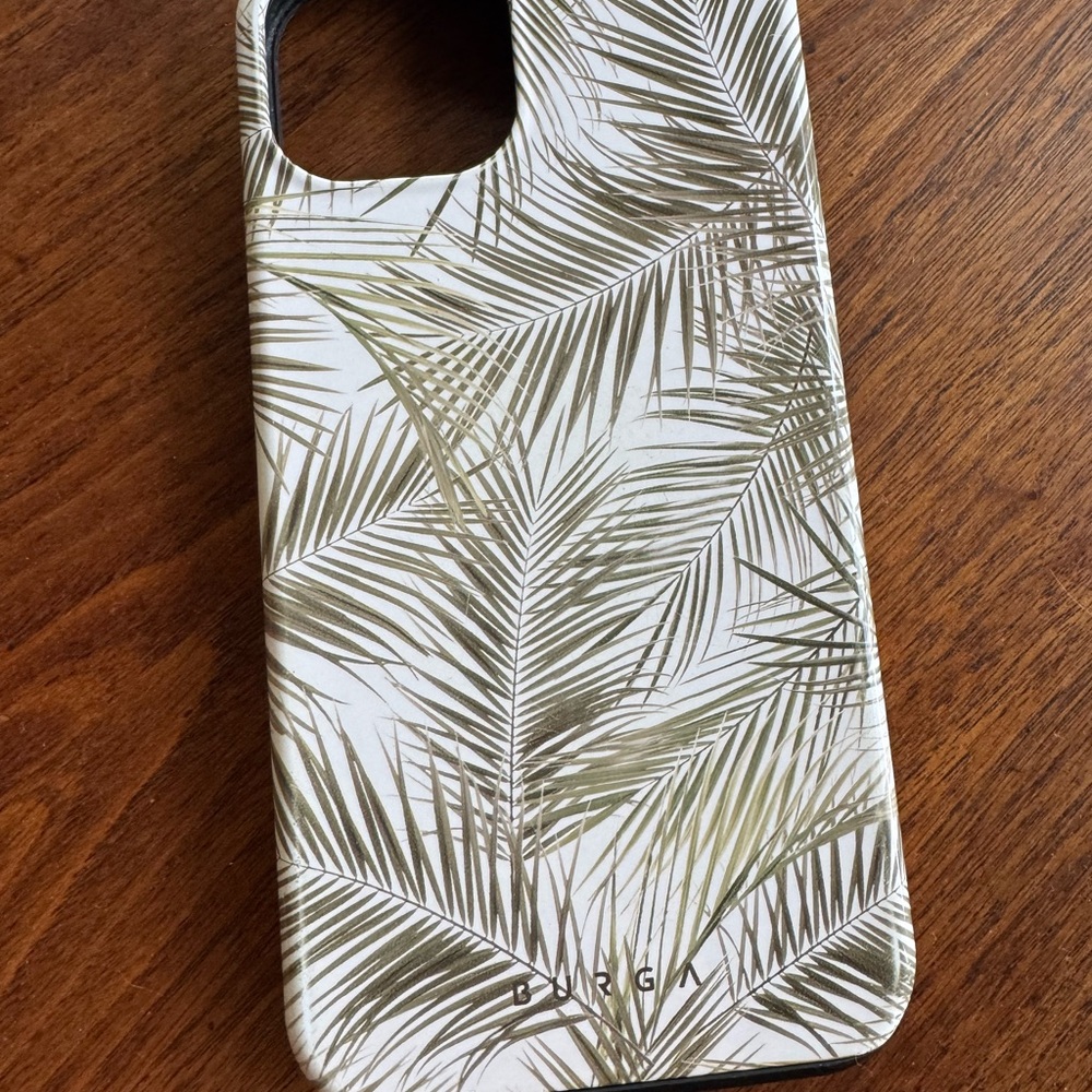 Burga IPhone 13 case Happy Place Palm